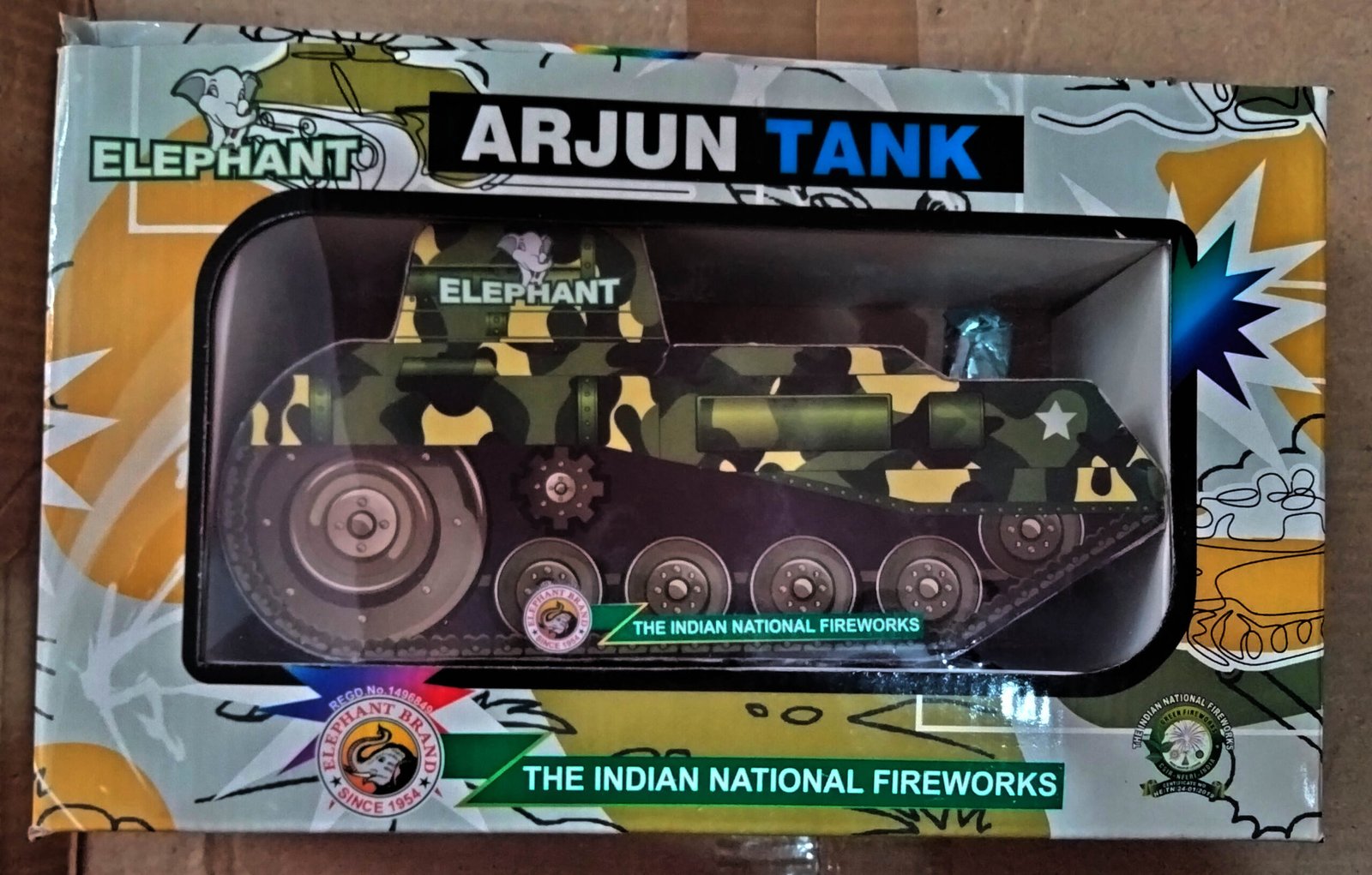 ARJUN TANK 3 STEP  FUNCTION
