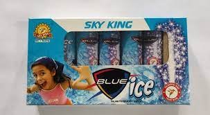 BLUE ICE WHITE GLITTERING-MILKY BAR