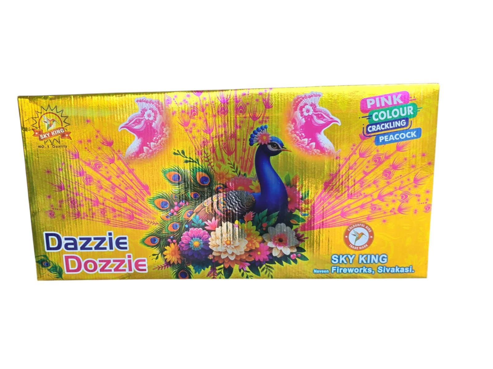 DAZZIE PINK PEACOCK 3 I
