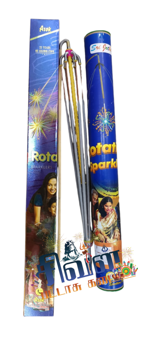 Rotating Sparklers