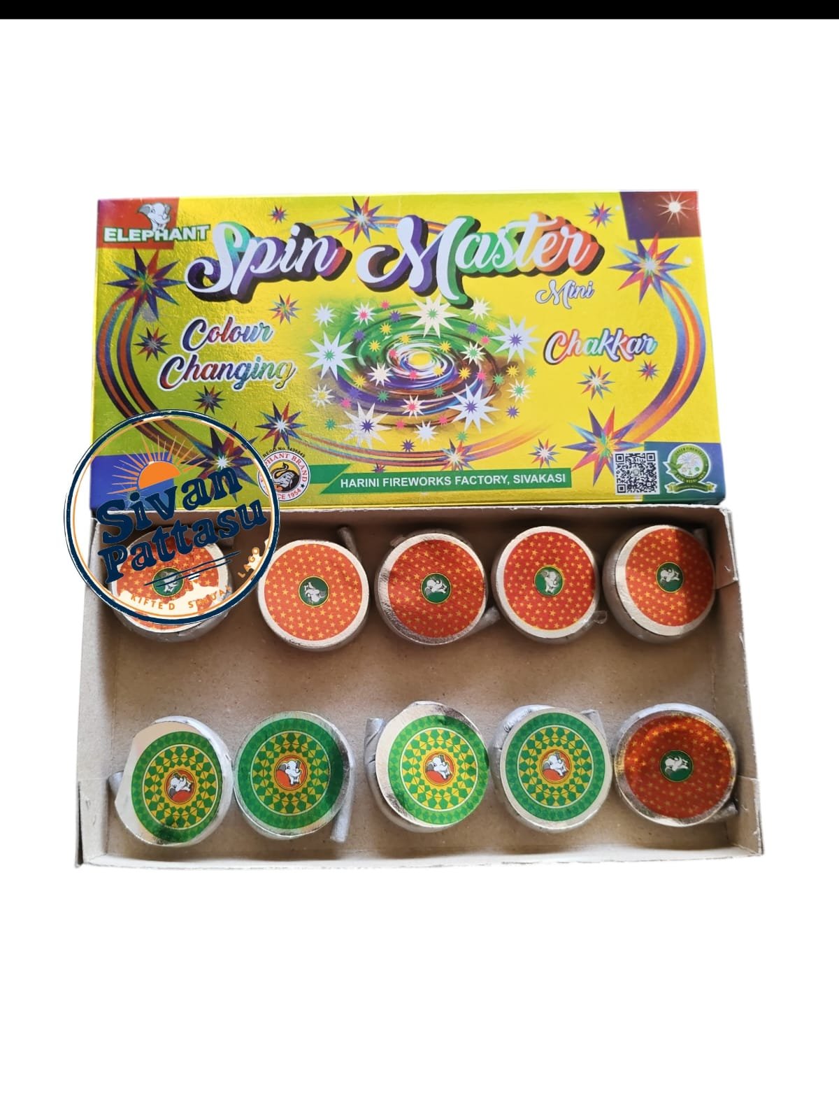 SPIN MASTER RED $ GREEN  CHAKKAR