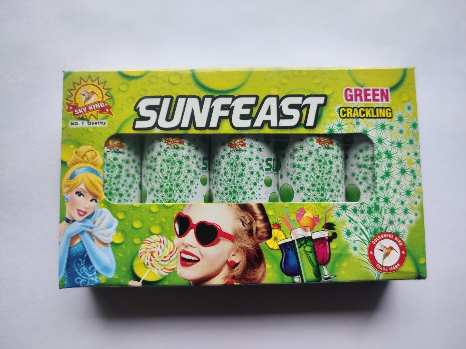 SUNFEAST GREEN -GLORIOUS GREEN