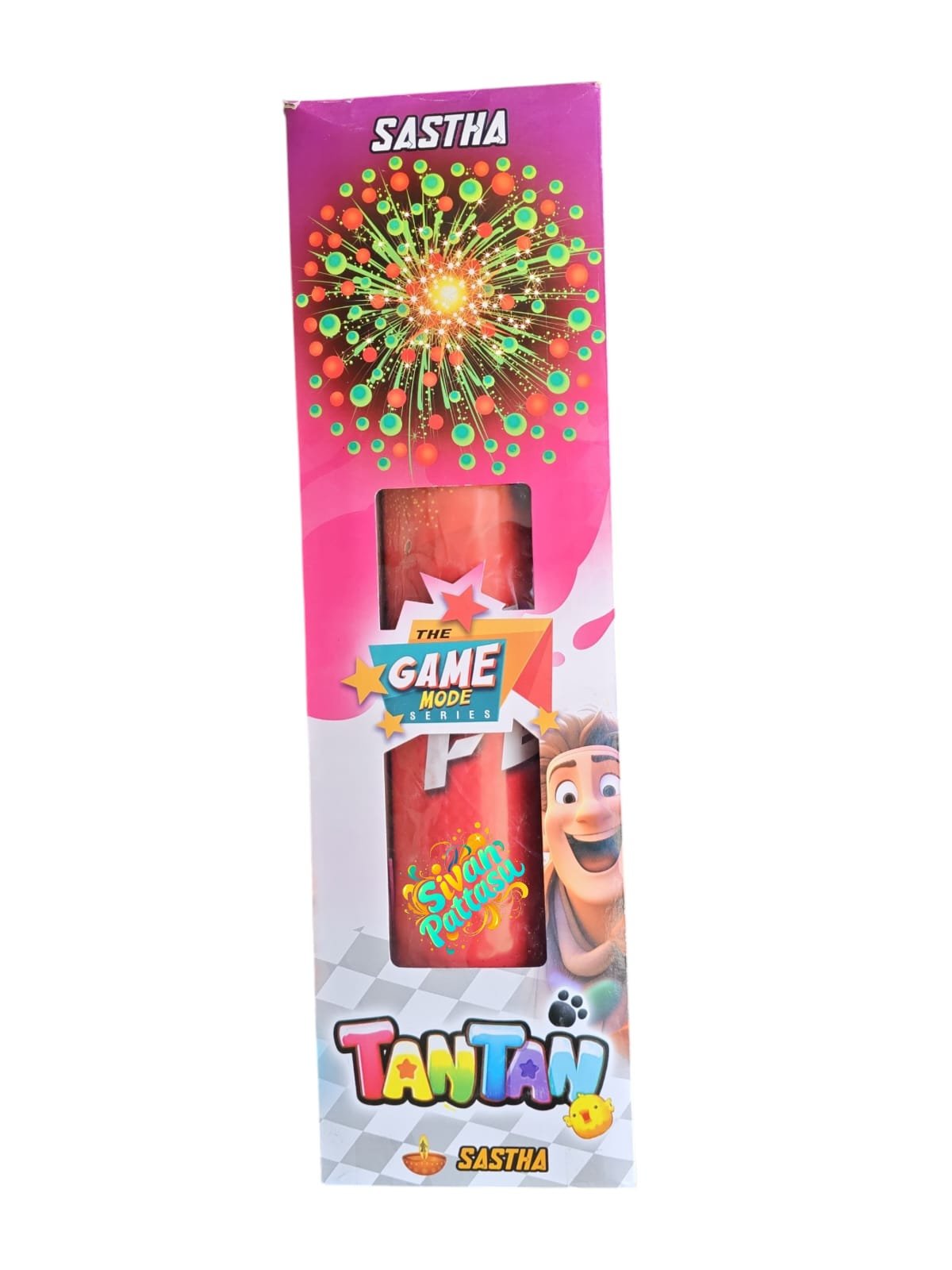 TAN TAN RED & GREEN