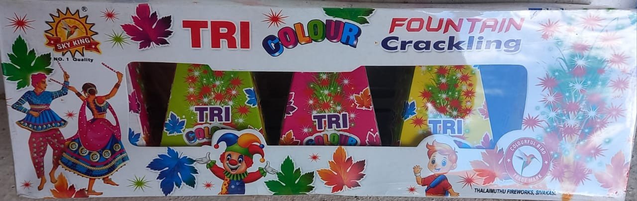 TRI COLOUR FUNTAINS